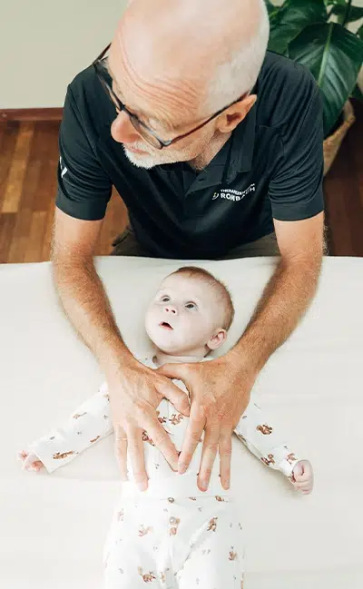 Therapiezentrum Rombach, Therapie mit Säuglingen, Osteopathie